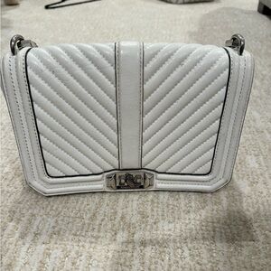 Rebecca Minkoff white crossbody bag